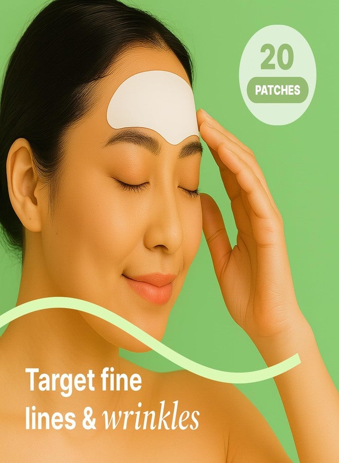 Bayside Forehead Wrinkle Patches | 20 Reusable Anti-Aging Pads with Retinol Collagen CoQ10 Hyaluronic Acid & Snail Mucin | Smooth Fine Lines, Deep Wrinkles, Hydrating Overnight Treatment for All Skin Types - Image 5